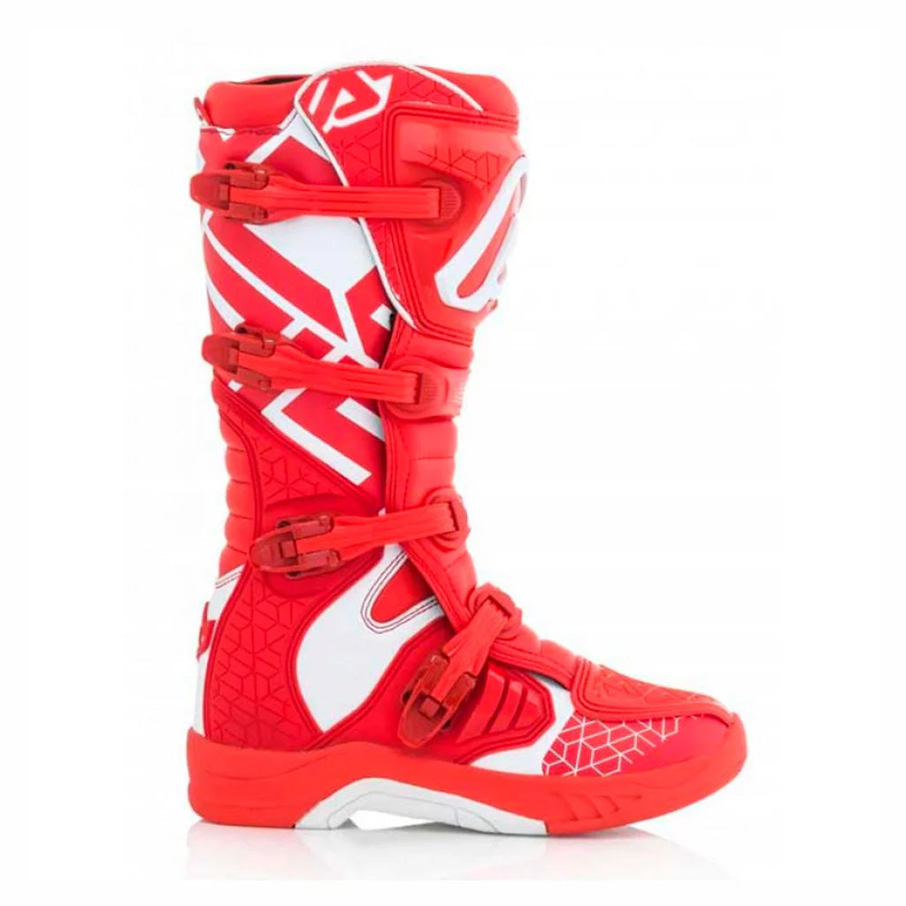 ACERBIS BOTA X-TEAM ROJO - BLANCO